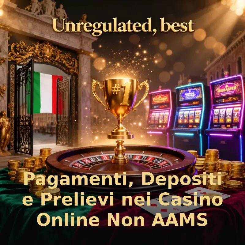 Pagamenti, Depositi e Prelievi nei Casino Online Non AAMS
